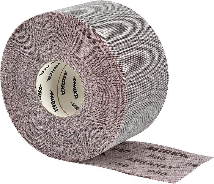 Image du produit Mirka Rouleau abrasif en maille pour ponçage professionnel sans poussière (P80)