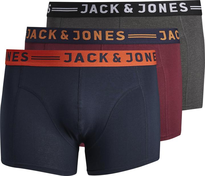 Jack & Jones Jaclichfield Trunks Noos 3 Pack Pls (3XL, confezione da 3)
