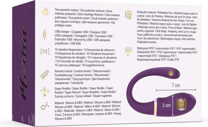 Actual product image Treasure X Treasure Merlin Double Couple Vibrator Remote Control