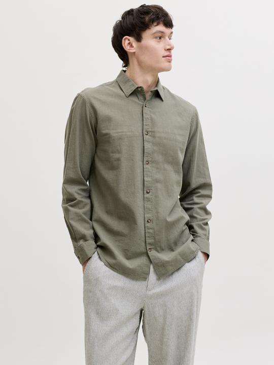 Image du produit Jack & Jones Jjesummer Linen Blend Shirt L/S Sn (L)