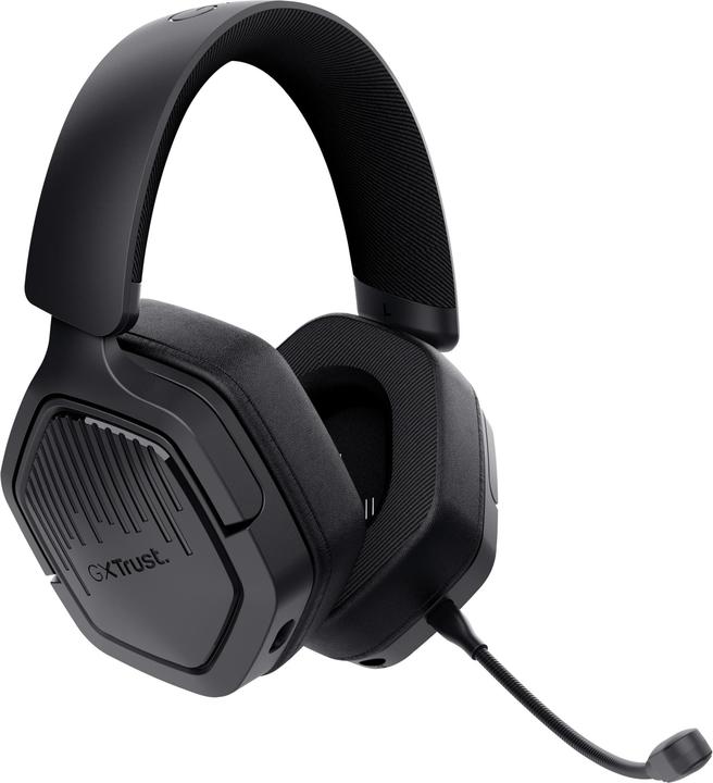 Actual product image Trust Gxt493 Carus Wrls Headset Blk (Cable, Wireless)