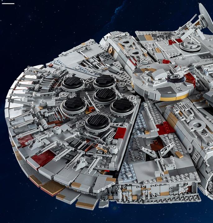 Actual product image Mould King Millennium Starship
