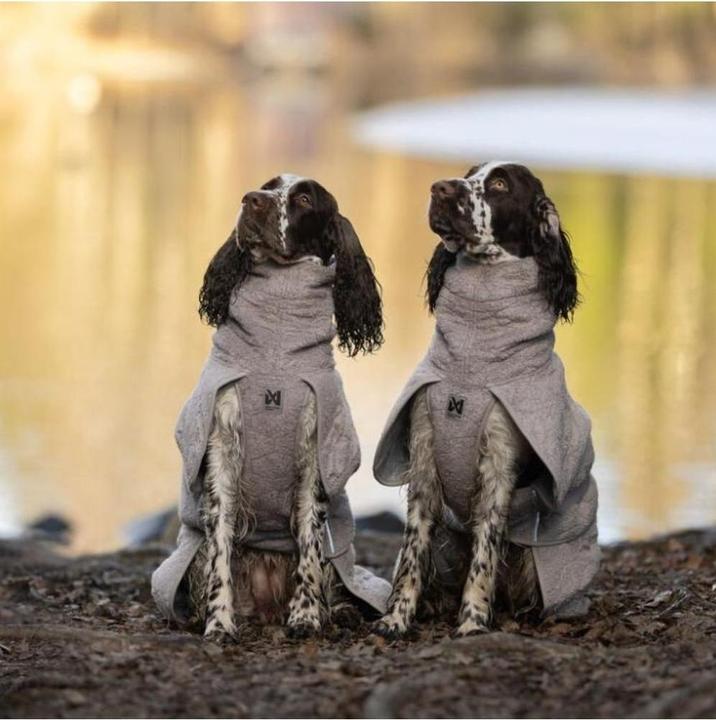Actual product image Non-Stop Dogwear Non-Stop - Dry Blanket - Sand - 40 (40, Dog coat)