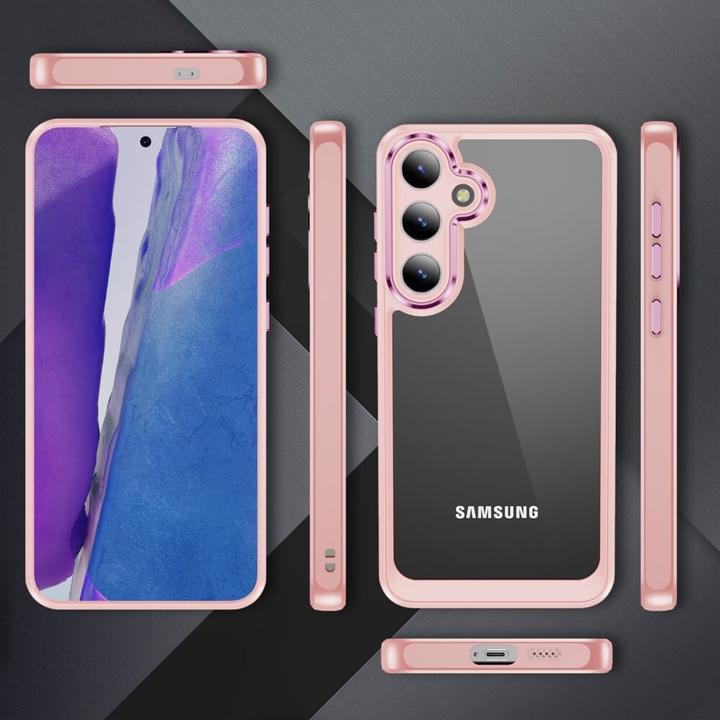 Actual product image Cover-Discount Case with camera protection pink (Samsung Galaxy S24+)