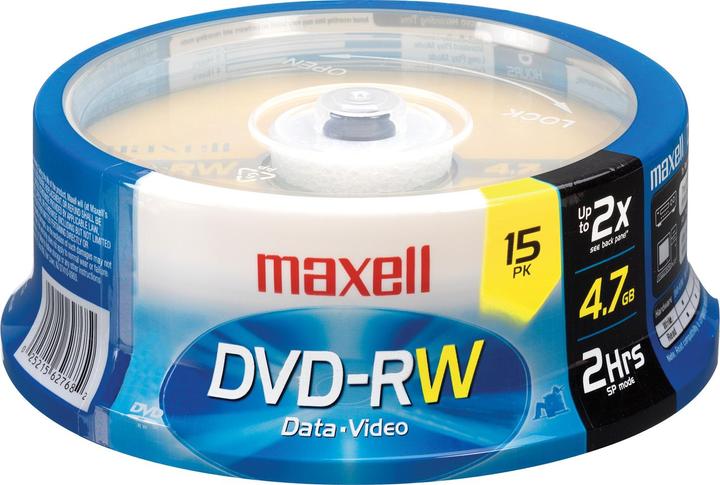 Image du produit Maxell MAX635117 - 2x DVD-RW Media (15 x)