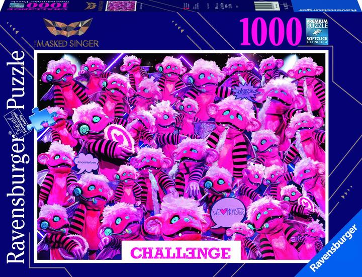 Produktbild Ravensburger Challenge Monsterchen (1000 Teile)