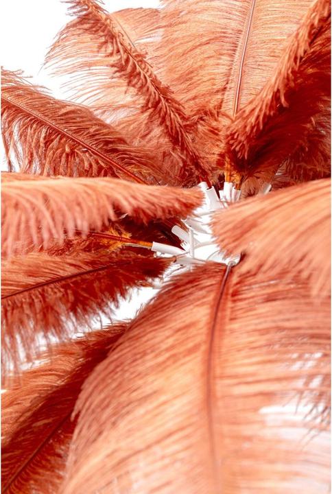 Image du produit Kare Design Lampe de table Feather Palm Rusty Red 60cm (E27)