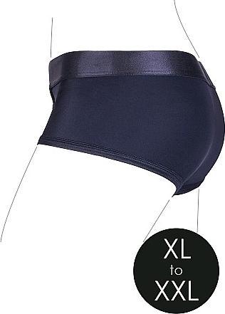 Actual product image Ouch! Vibrating Strap-on Brief - XL/XXL