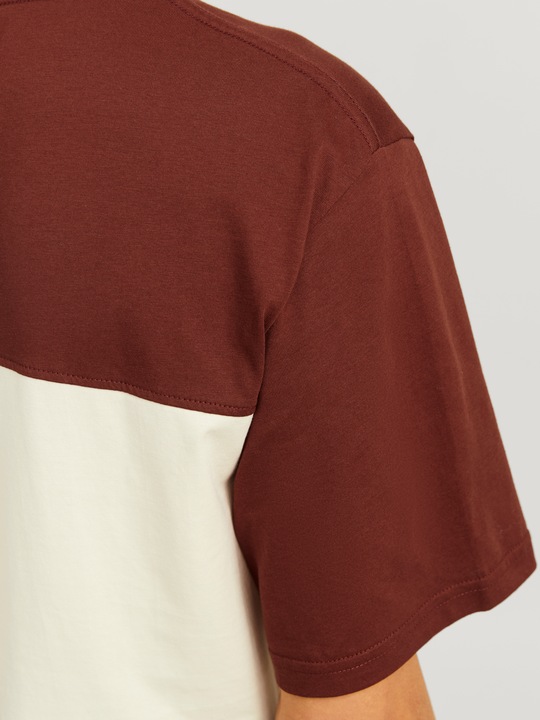 Actual product image Jack & Jones Jorvesterbro Block Tee Ss Crew Styd Aw24 (M)