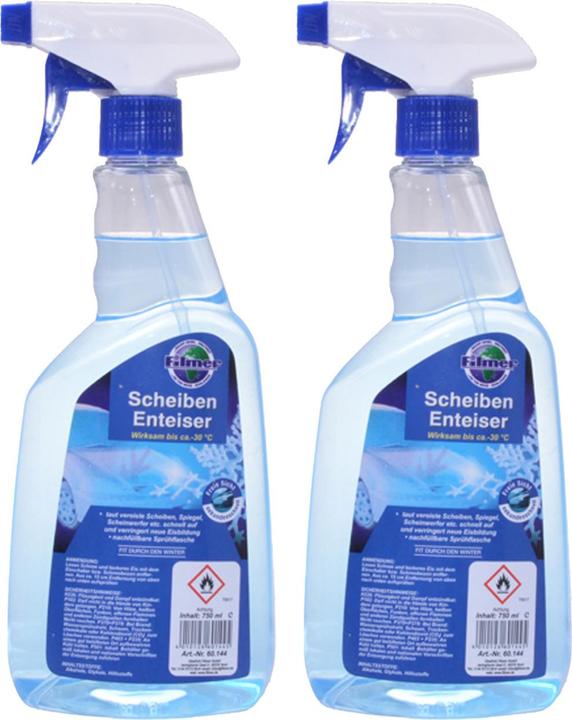 Casativo Enteiser-Spray für Scheiben, Spiegel und Scheinwerfer