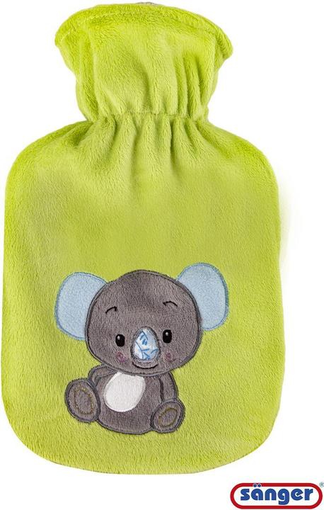 Sänger Wärmflasche aus Naturkautschuk mit Velourbezug Koala (0.80 l)