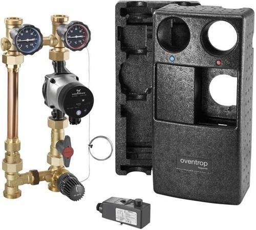 Produktbild Oventrop OV Kessel-Anbindesystem Regumat F-180 DN 25 mit gründfos-Pumpe ALPHA2 26-60