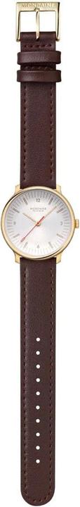 Immagine prodotto Mondaine MLE.33110.LGV Orologio da donna Doppio 33mm (Orologio da polso analogico, Fatto in Svizzera, 33 mm)