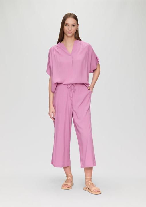 Image du produit s.Oliver Bluse Viskosebluse mit Tunikaausschnitt (36)
