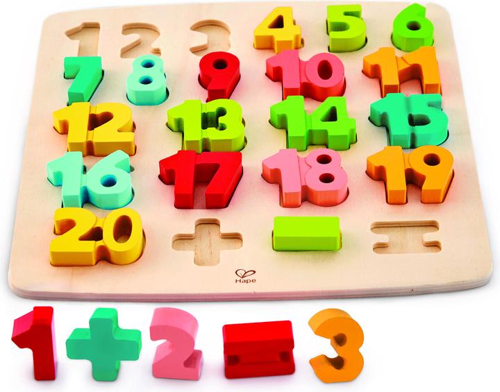 Image du produit Hape Puzzle avec des chiffres et des symboles