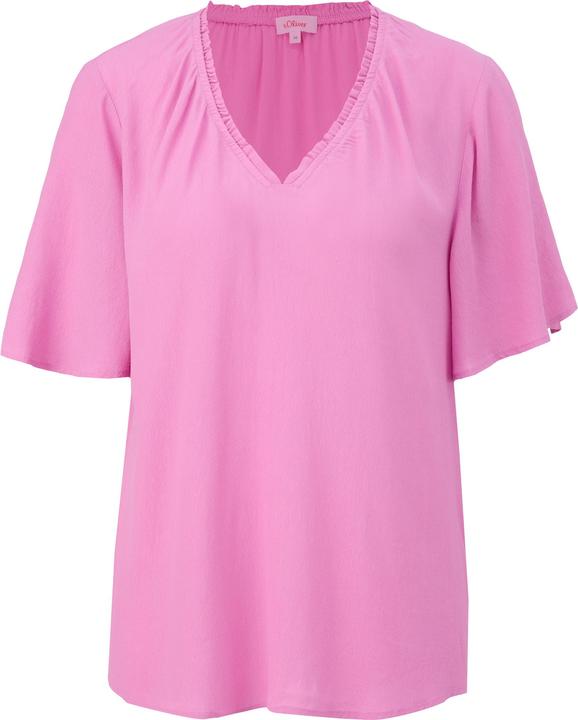 Immagine prodotto s.Oliver Bluse Viskosebluse mit V-Ausschnitt im Relaxed Fit (34)