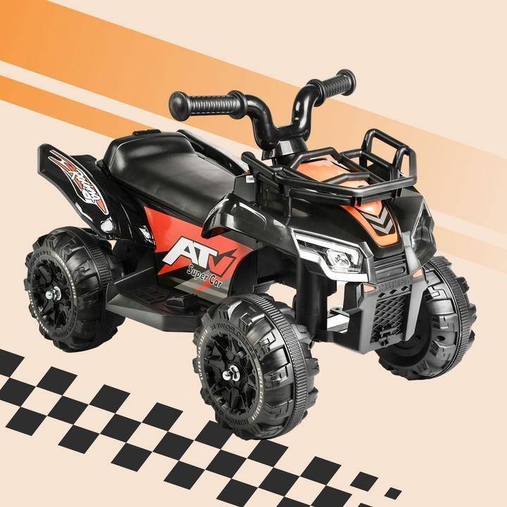 Actual product image Hermex Elektro-Quad für Kinder Kinderfahrzeug Elektrofahrzeug Spielzeug ATV (6 V)