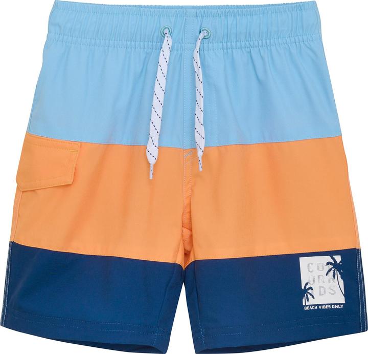 Actual product image Color Kids Colorblock Tangerine swim shorts