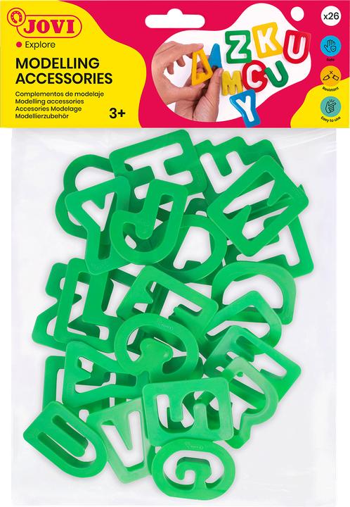Actual product image Jovi Moulds - Bag - 28 Units - Letters