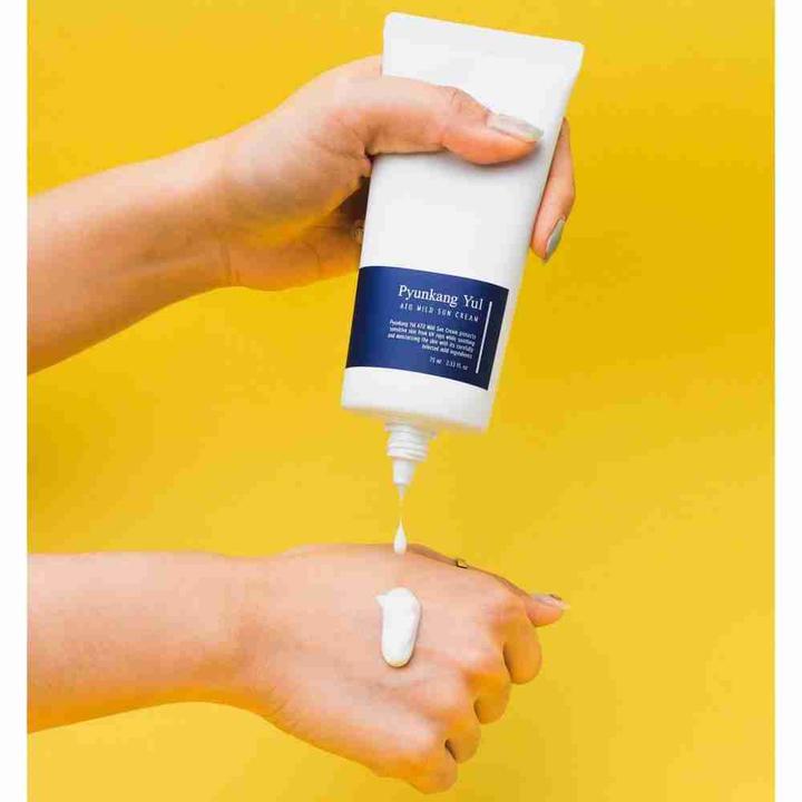 Actual product image Pyunkang Yul ATO Mild 75ml (Suntan cream, SPF 45, 75 ml)