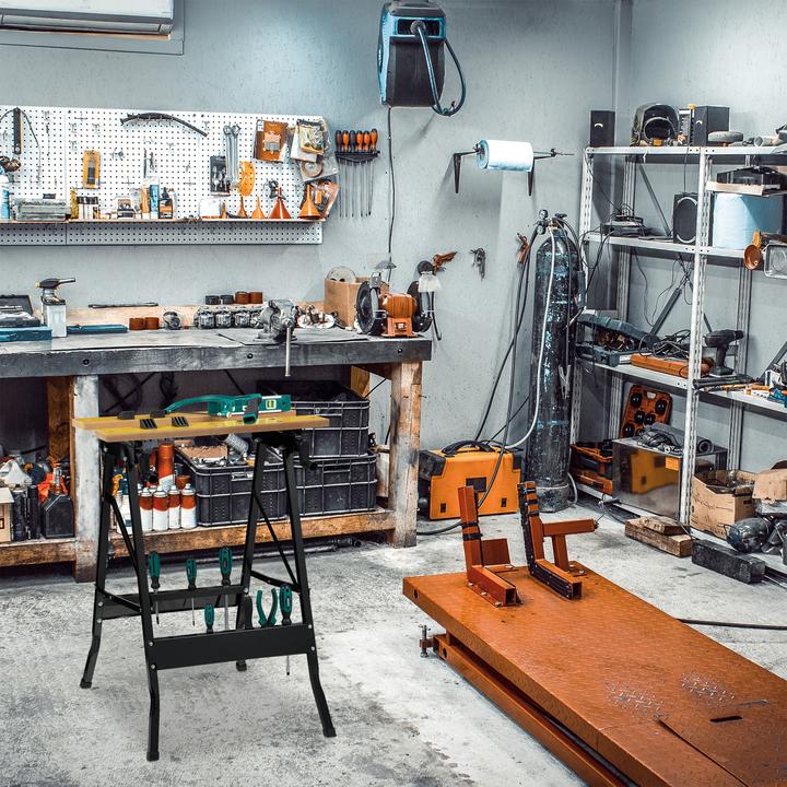 Produktbild Relaxdays Werkbank (56.50 cm, 62 cm)