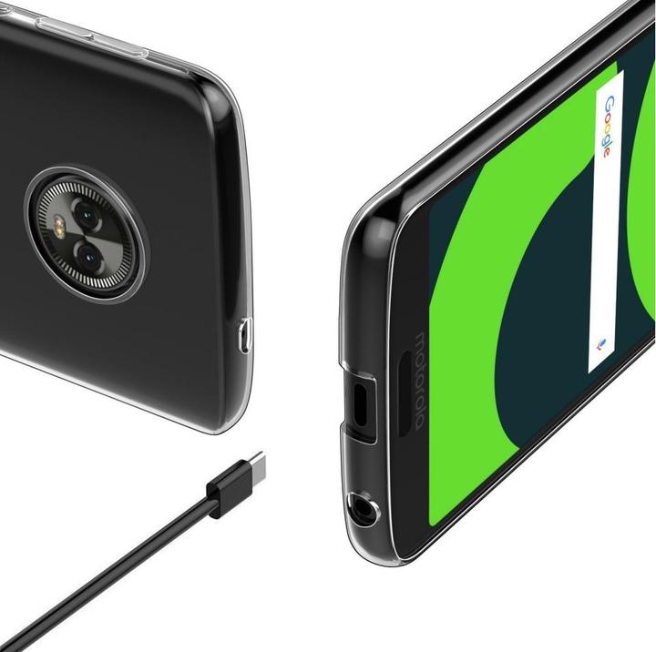 Produktbild Screenguard Motorola Moto G6 Plus Flexible TPU Clear Case (Motorola Moto G6 Plus)