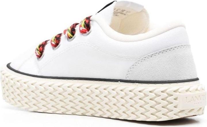 Actual product image Lanvin Cotton Lace-Up Sneakers (35)
