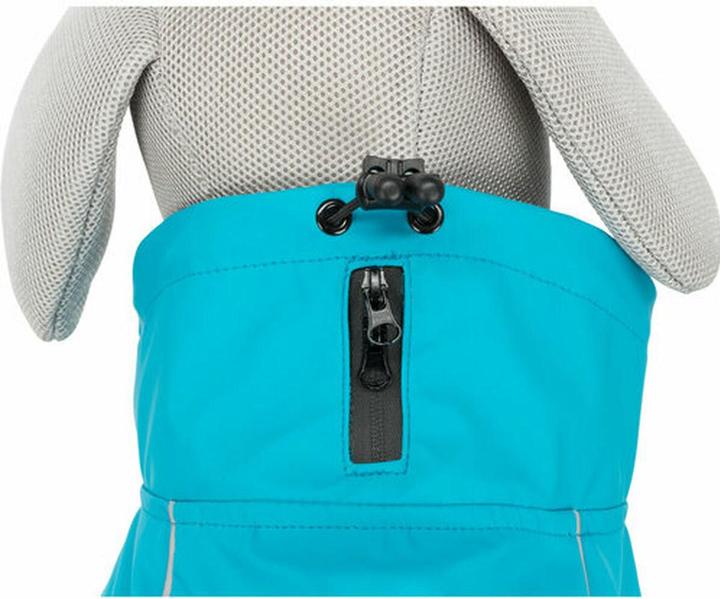 Produktbild Trixie Regenmantel Vimy Türkis, XS (XS, Hunderegenmantel)