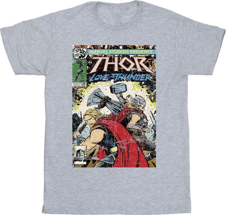 Produktbild Thor Love And Thunder Vintage Poster TShirt (L)