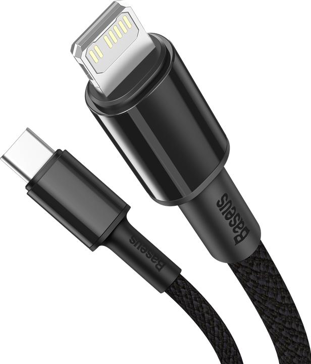 Actual product image Baseus USB C - Lightning (2 m, USB 2.0, 20 W)
