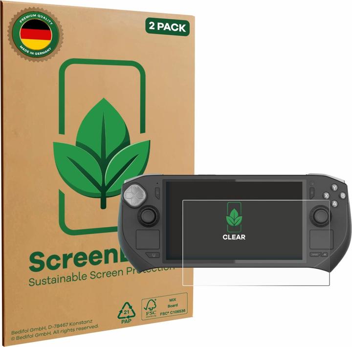 Immagine prodotto ScreenLeaf Pellicola protettiva, Proteggi Schermo Sostenibili, Clear, Antigraffio