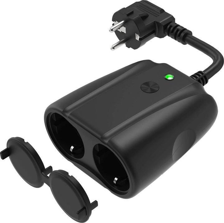 Actual product image Lupus-Electronics 2-channel outdoor socket