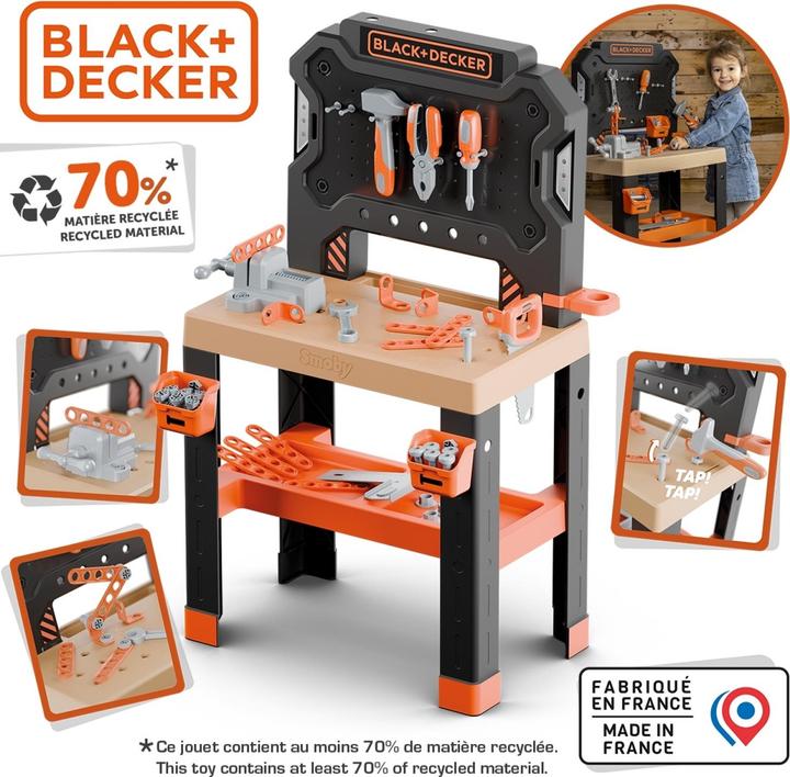 Produktbild Smoby Black+Decker Werkbank