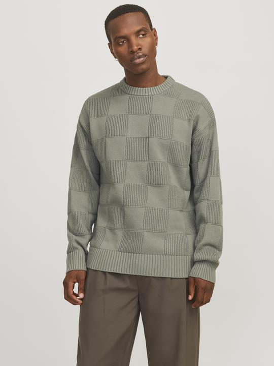 Actual product image Jack & Jones Checked knitted jumper Knitted jumper (XS)