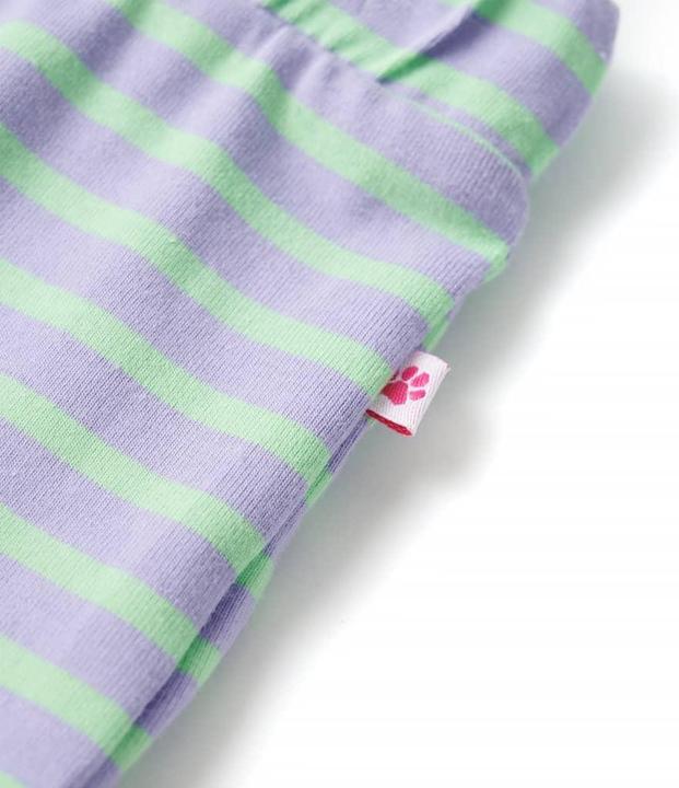 Immagine prodotto vidaXL Gonna per bambini a righe dritta rosa 128,Materiale: 95 (128)