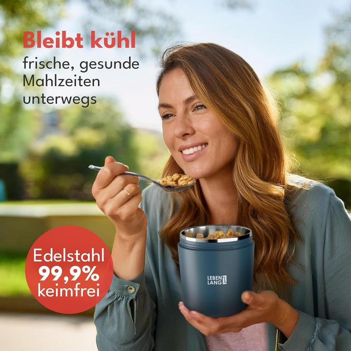 Produktbild Lebenlang Müslibecher To Go mit Löffel