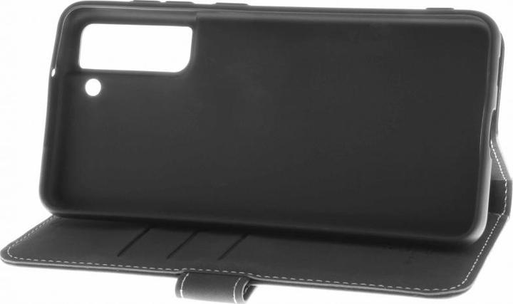 Produktbild Insmat 650-3033 mobile phone case (6.4") Folio Black (Samsung Galaxy S21 FE)