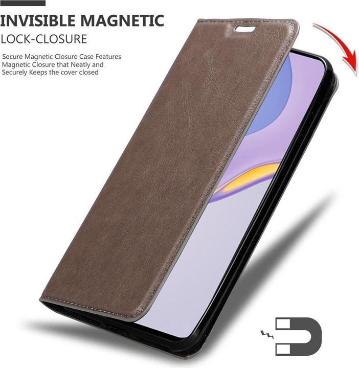Actual product image Cadorabo Book Invisible Magnet Cover (Huawei Nova 7 5G)