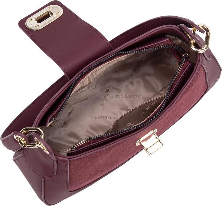 Image du produit Chrisbella Damen Schultertasche - Modell Aurelia Lux - 100% Polyurethan - 29.0 X 8.0 X 17.0 Cm