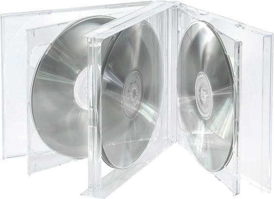 Immagine prodotto Vivanco Custodia per CD per sei CD, trasparente