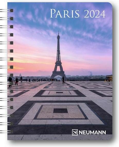 Actual product image Neumann Paris 2024 - Diary - Book calendar - Pocket calendar - 16,5x21,6 (16 x 22 cm, German)