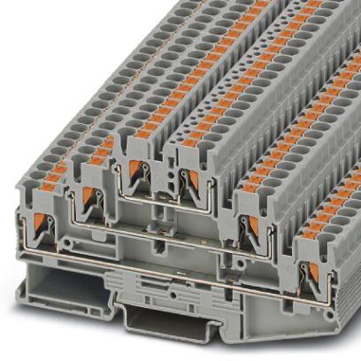 Thumbnail - Phoenix Contact Reihenklemme PIT 2,5-3L, Elektronikkabel + Stecker, Grau
