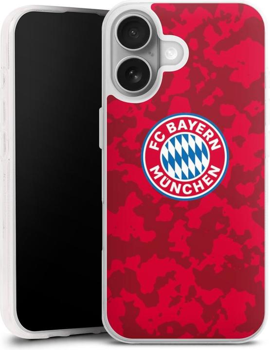 DeinDesign Silikon Hlle fr Apple iPhone 17 Handyhlle Case Smartphone  Schutzhlle FC Bayern Mnchen