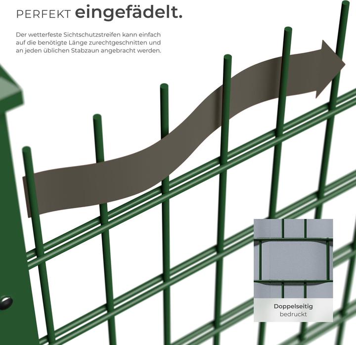 Produktbild tectake PVC Sichtschutzfolie
