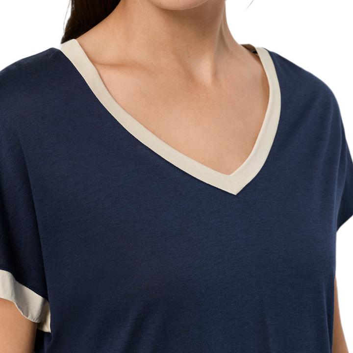 Produktbild Hanro - Laura - Nachthemd (M Deep navy) (M)