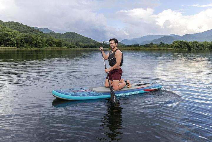 Image du produit Bestway Hydro Force Kit paddle SUP gonflable Oceana CompactAir avec pompe intégrée 3,05 m (10')