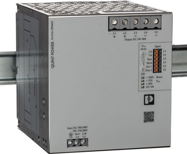 Productafbeelding Phoenix Contact Voeding E:1-p, A:24V DC/40A QUINT4PS/1AC/24DC/40
