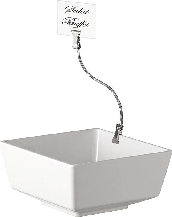 Produktbild Schilderhalter flexibel Metall beschreibbar inkl. 10 Schilder