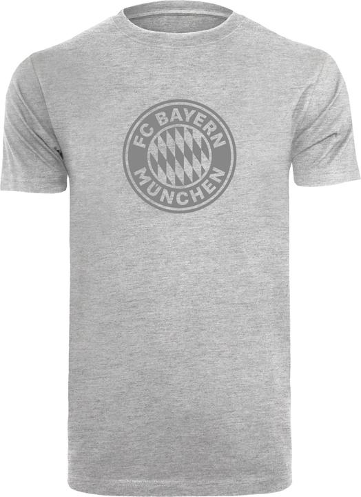 Immagine prodotto FC Bayern München FC Bayern Logo tonale per i colori grigi Maglietta a girocollo - 117957 (XXL)
