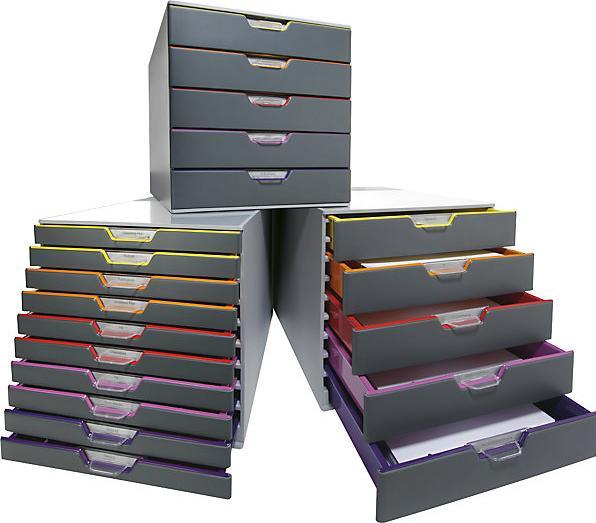 Produktbild Durable Schubladenbox Varicolor 5 (A4)